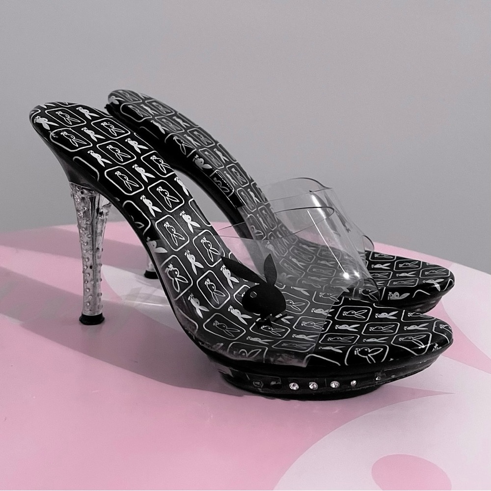 Playboy Monogram Heels